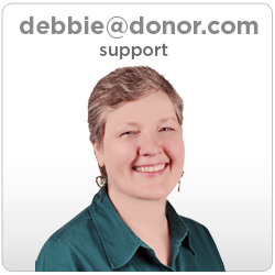 debbie@donor.com